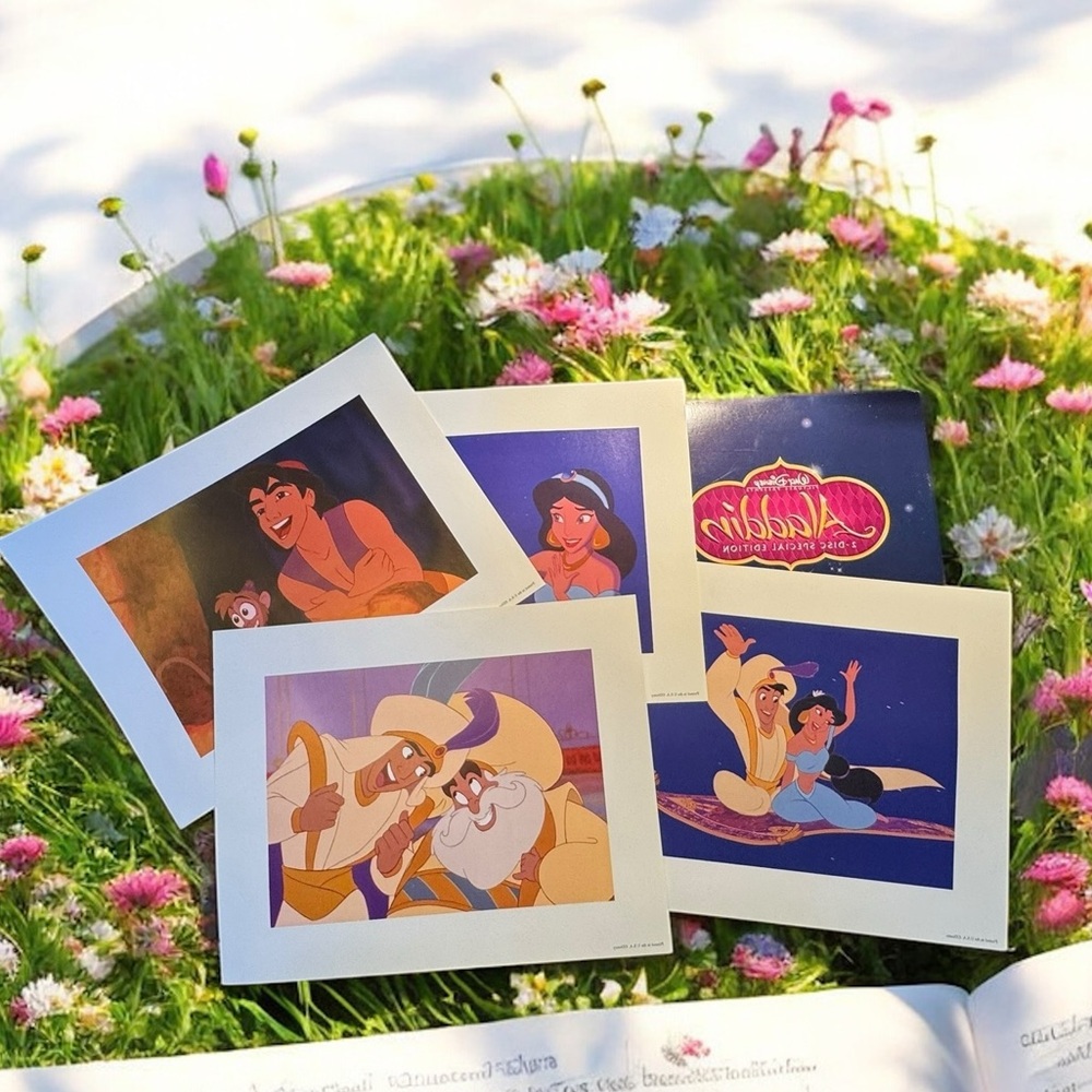 Set of 4 Walt Disney 11x14 lithographs, Disney store exclusive. M